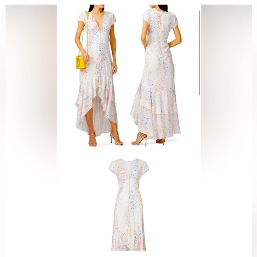 Hutch Multi Heart Dress Hi-low Hem